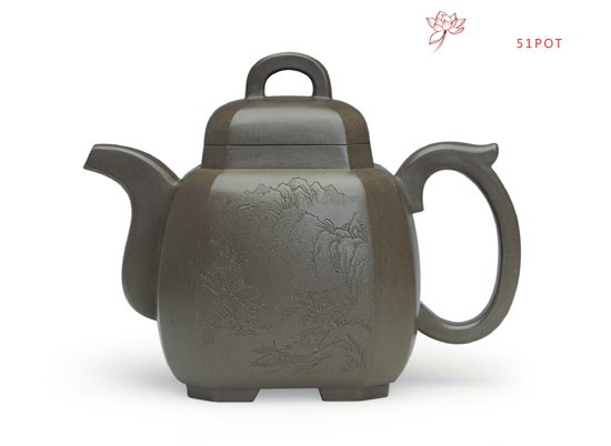 紫砂壶图片：福临八方 - 宜兴紫砂壶网