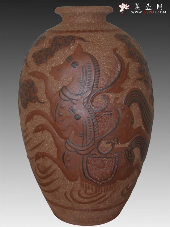 紫砂壶图片：天马行空 - 宜兴紫砂壶网