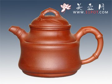 紫砂壶图片：竹鼎 - 宜兴紫砂壶网