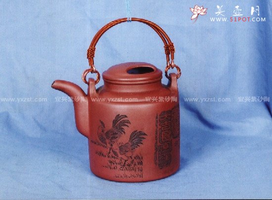 紫砂壶图片：洋桶壶 - 宜兴紫砂壶网
