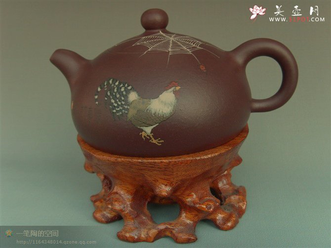 紫砂壶图片：诸事大吉 - 宜兴紫砂壶网