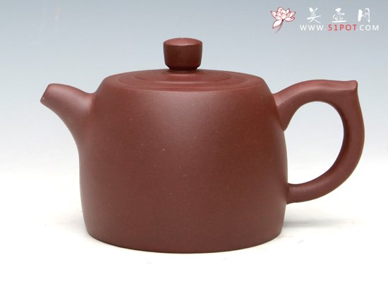 紫砂壶图片：井栏（紫泥）380ML - 宜兴紫砂壶网