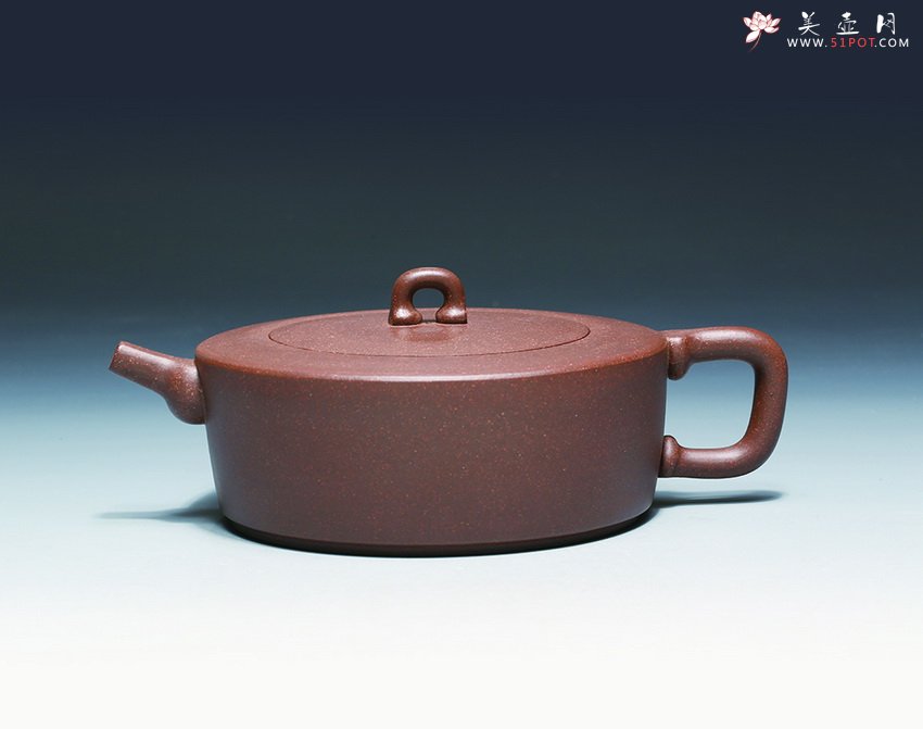 紫砂壶图片：简洁圆壶 - 宜兴紫砂壶网