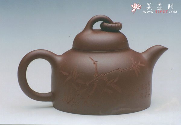 紫砂壶图片：半月壶 - 宜兴紫砂壶网