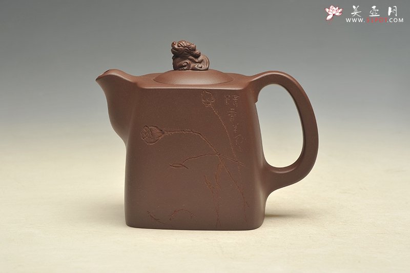 紫砂壶图片：四方汉宝 - 宜兴紫砂壶网