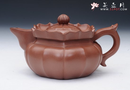 紫砂壶图片：僧帽 - 宜兴紫砂壶网