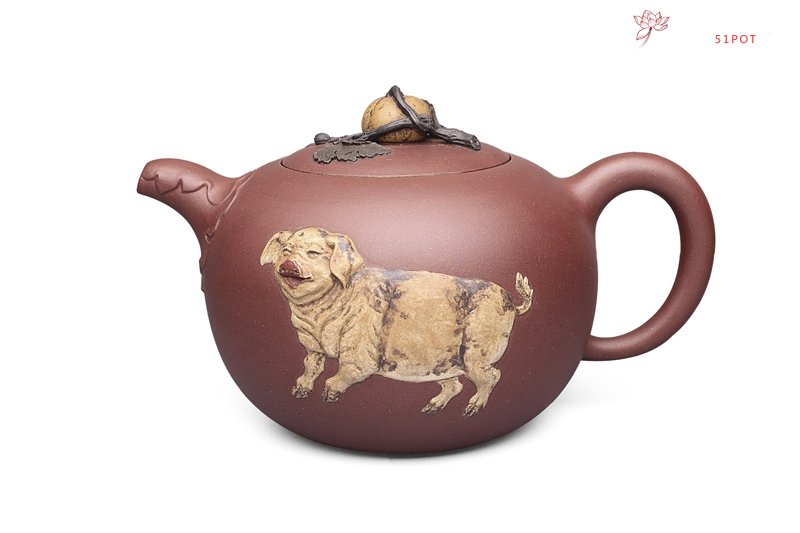 紫砂壶图片：亥猪 - 宜兴紫砂壶网