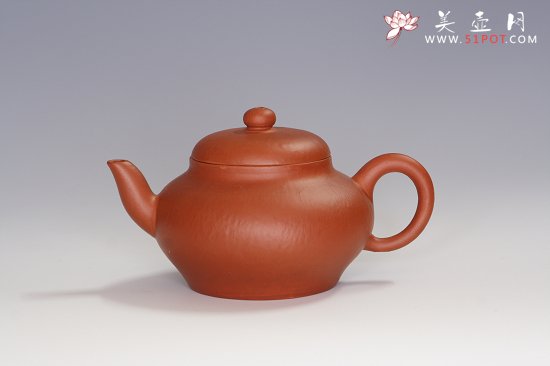 紫砂壶图片：扁灯 - 宜兴紫砂壶网