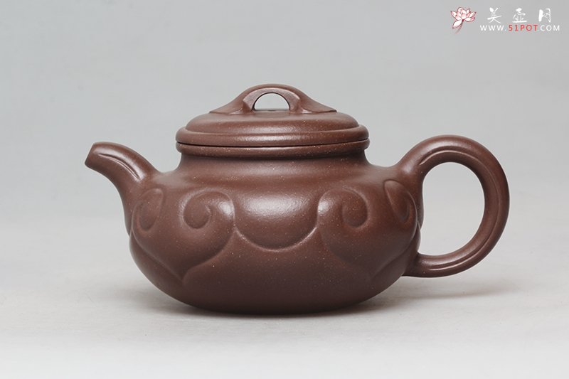 紫砂壶图片：仿古如意 - 宜兴紫砂壶网