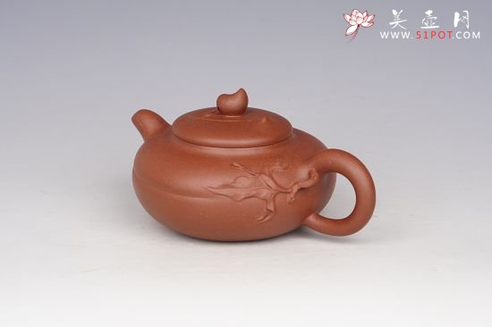 紫砂壶图片：侧面图3 - 宜兴紫砂壶网