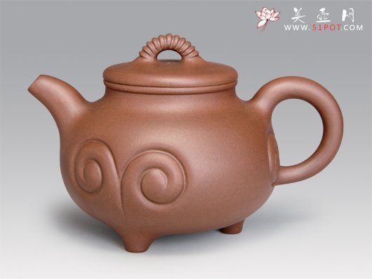 紫砂壶图片：三羊开泰 - 宜兴紫砂壶网