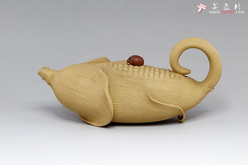 紫砂壶图片：玉米壶 - 宜兴紫砂壶网