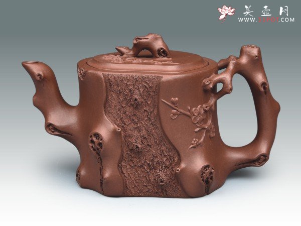 紫砂壶图片：梅椿 - 宜兴紫砂壶网