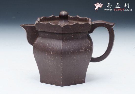 紫砂壶图片：僧帽壶 - 宜兴紫砂壶网