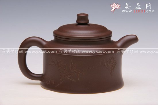 紫砂壶图片：静钟2 - 宜兴紫砂壶网