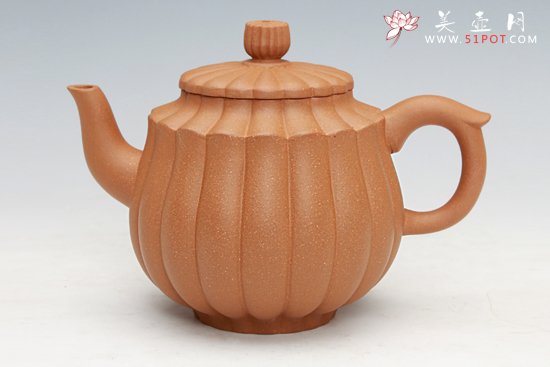 紫砂壶图片：高菊锦囊 - 宜兴紫砂壶网