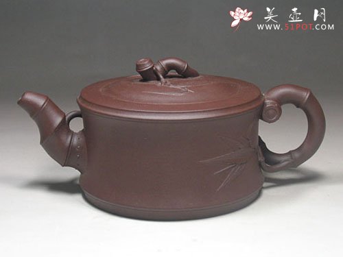 紫砂壶图片：竹段 - 宜兴紫砂壶网