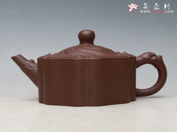 紫砂壶图片：如意龙泉 - 宜兴紫砂壶网