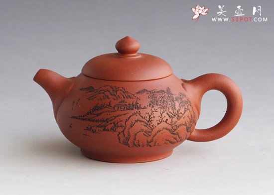 紫砂壶图片：心心相印 - 宜兴紫砂壶网