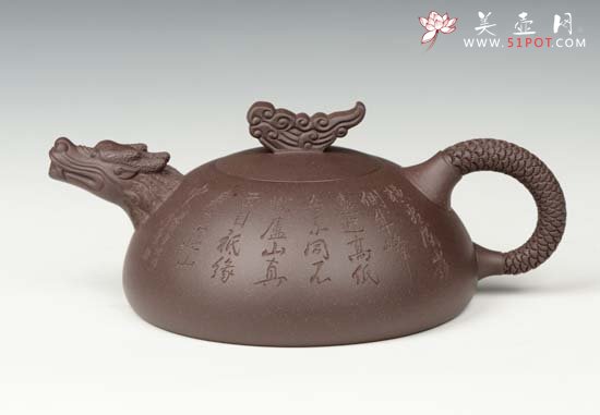 紫砂壶图片：祥龙 - 宜兴紫砂壶网
