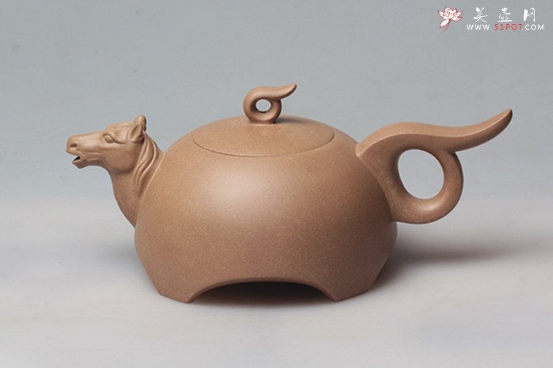紫砂壶图片：马到成功 - 宜兴紫砂壶网