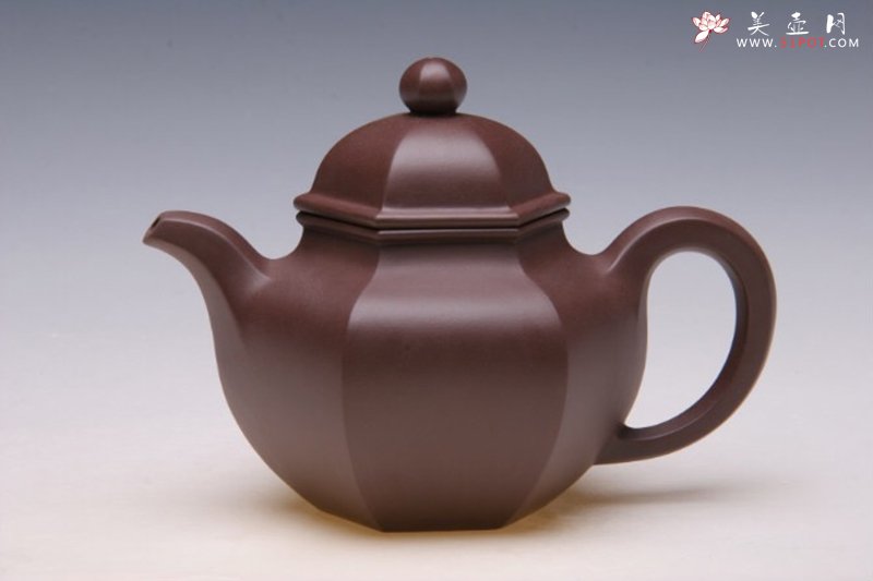 紫砂壶图片：六方掇球 - 宜兴紫砂壶网
