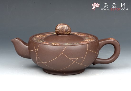 紫砂壶图片：华径壶 - 宜兴紫砂壶网