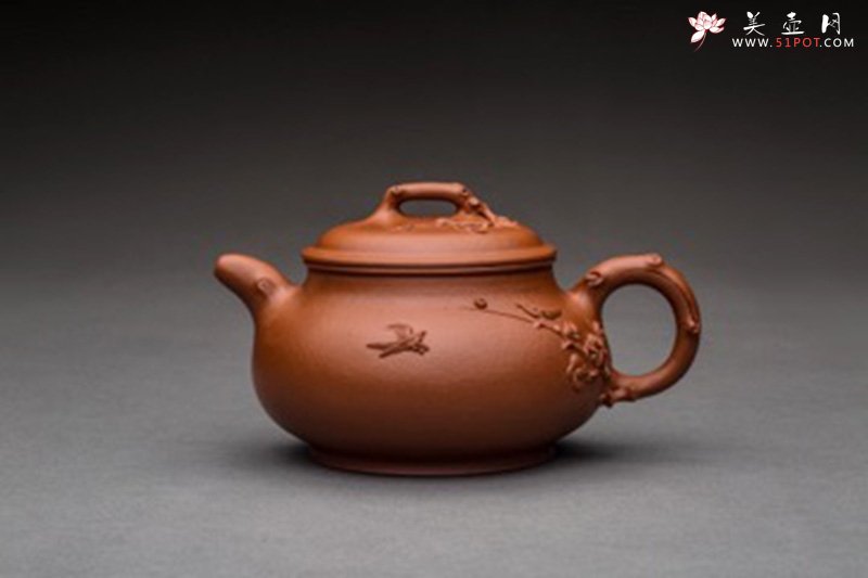 紫砂壶图片：喜上眉梢 - 宜兴紫砂壶网