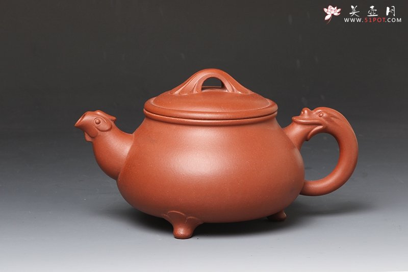 紫砂壶图片：龙凤呈祥 - 宜兴紫砂壶网