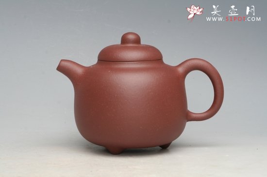 紫砂壶图片：三脚乳鼎 - 宜兴紫砂壶网