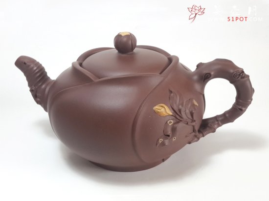 紫砂壶图片：绽放 - 宜兴紫砂壶网
