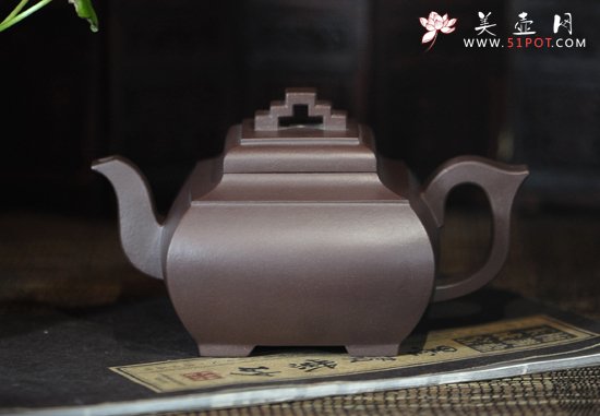 紫砂壶图片：步步高升 - 宜兴紫砂壶网