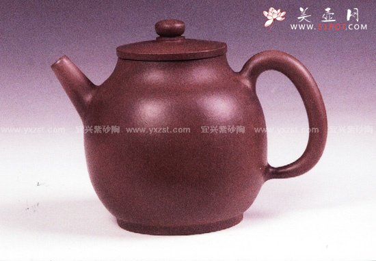 紫砂壶图片：巨轮壶 - 宜兴紫砂壶网