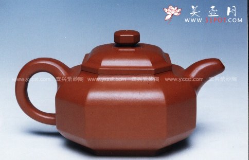 紫砂壶图片：储铭八方 - 宜兴紫砂壶网