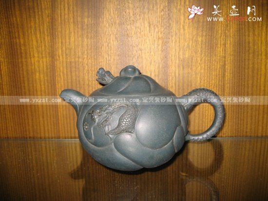 紫砂壶图片：鱼化龙 - 宜兴紫砂壶网