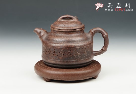 紫砂壶图片：竹鼎 - 宜兴紫砂壶网