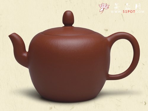 紫砂壶图片：美人肩（全手工制作） - 宜兴紫砂壶网