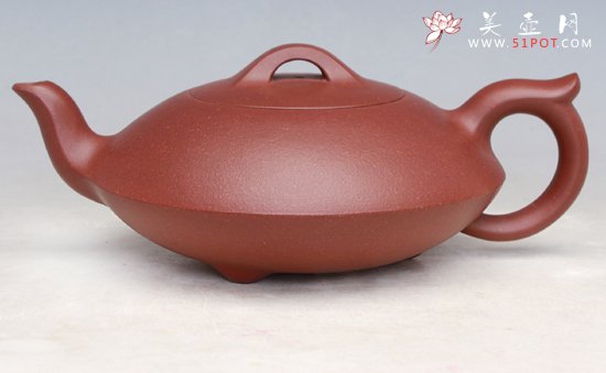 紫砂壶图片：三角韵壶1 - 宜兴紫砂壶网