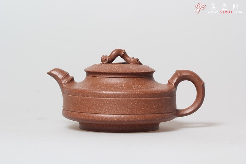 紫砂壶图片：逍遥竹 - 宜兴紫砂壶网