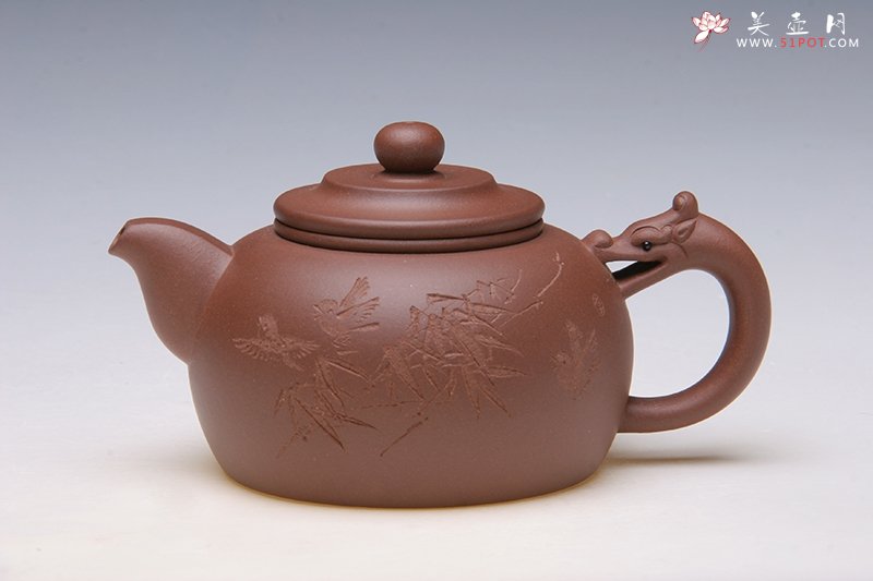 紫砂壶图片：龙吻 - 宜兴紫砂壶网