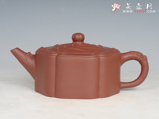 紫砂壶图片：龙头如意 - 宜兴紫砂壶网