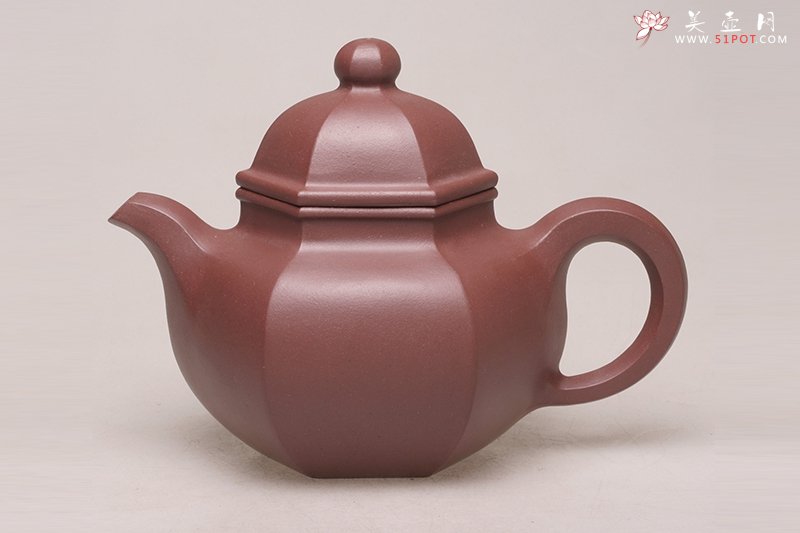 紫砂壶图片：六方掇球 - 宜兴紫砂壶网