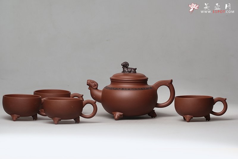 紫砂壶图片：样样如意 - 宜兴紫砂壶网