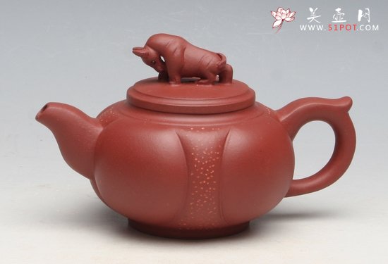 紫砂壶图片：牛壶 - 宜兴紫砂壶网