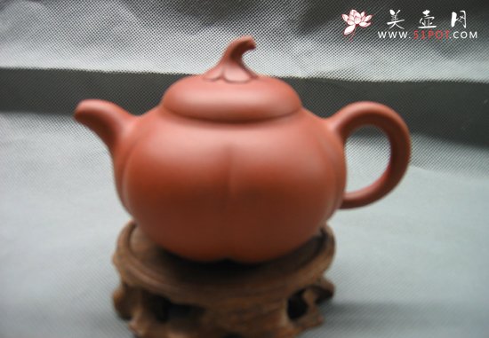 紫砂壶图片：瓜形 - 宜兴紫砂壶网