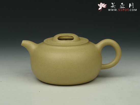 紫砂壶图片：牛盖莲子 - 宜兴紫砂壶网