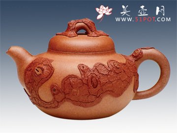 紫砂壶图片：树瘿 - 宜兴紫砂壶网