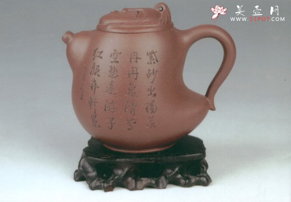 紫砂壶图片：仕女壶 - 宜兴紫砂壶网