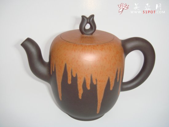 紫砂壶图片：火焰 - 宜兴紫砂壶网