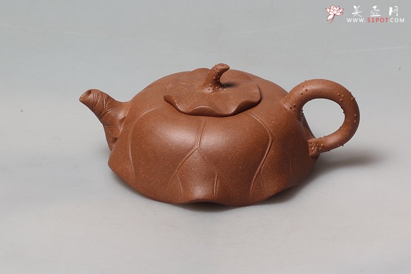 紫砂壶图片：荷叶 - 宜兴紫砂壶网